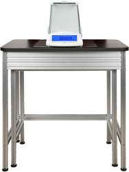 anti vibration table for keeping weighing balances display stable weights